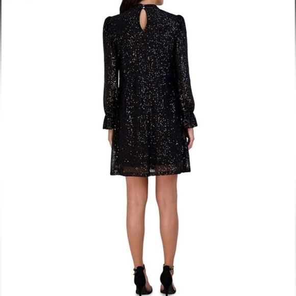 Julia Jordon Stretch Sequin Trapeze Dress - Picture 3 of 10